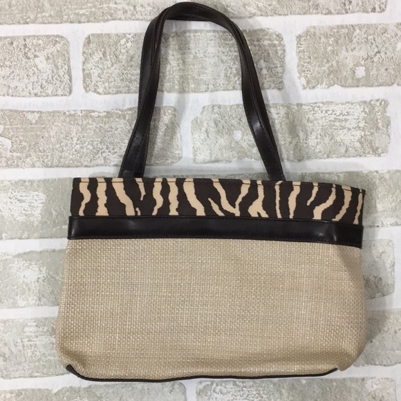 Estée Lauder Promo Tote Straw with Tiger print - Picture 3 of 6